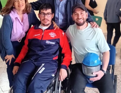 Gli alunni del King di Caltanissetta incontrano lo schermidore Andrea Martorana per il progetto nazionale “Lo Sport Paralimpico a scuola” promosso dal Cip