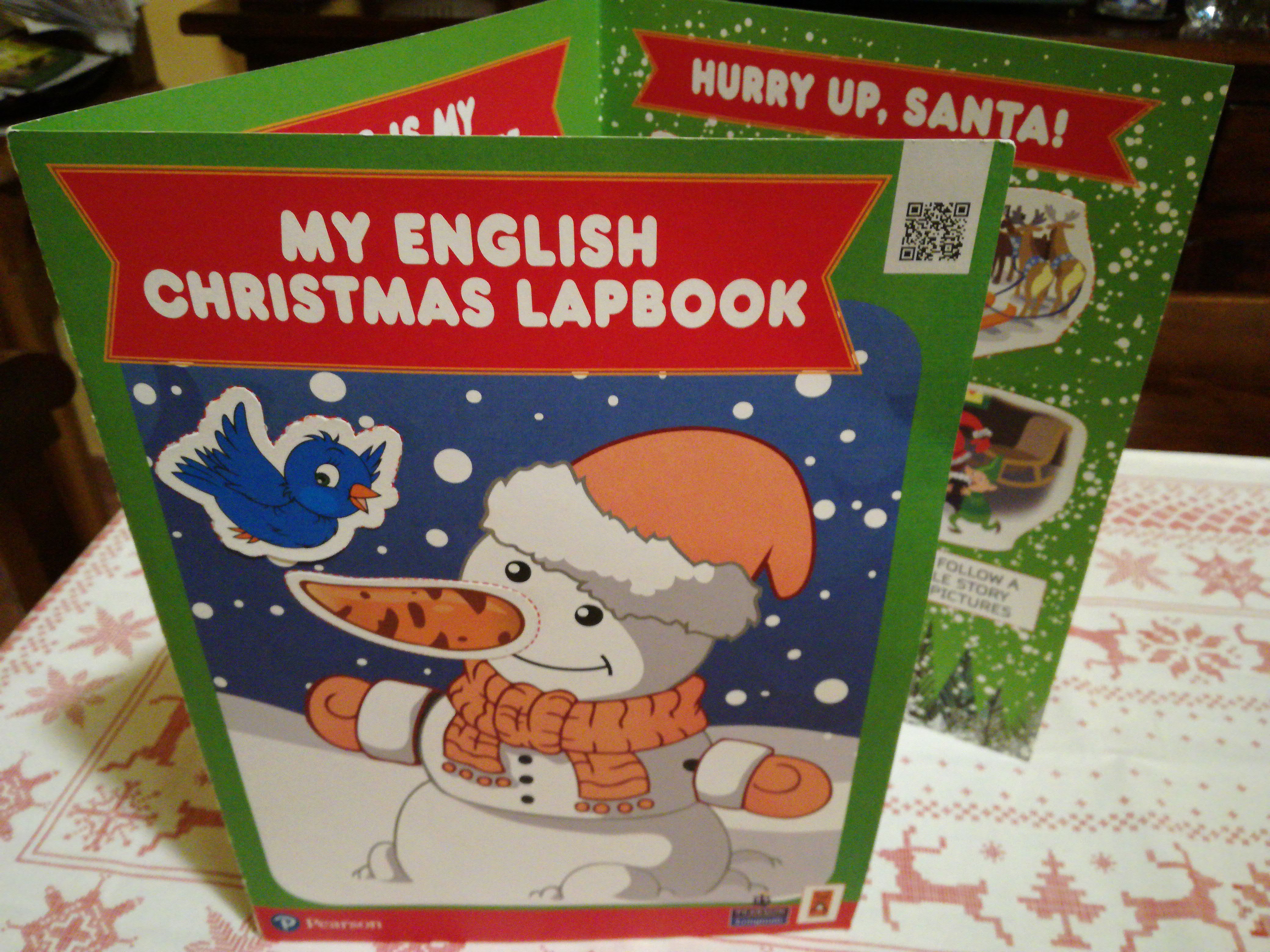 My English Christmas Lapbook Il Punto Quotidiano