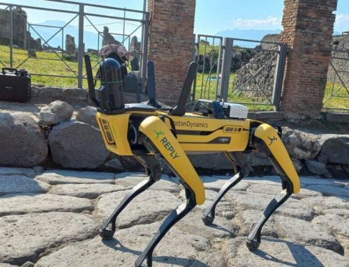 Spot, ecco il cane-robot che sorveglia Pompei