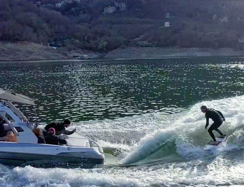 Mondiali di wakeboard sul lago del Salto