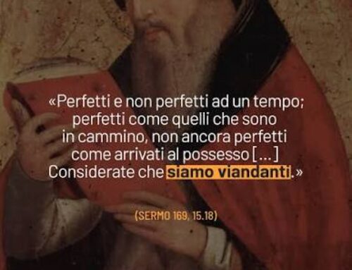 Sant’Agostino, testimonianza del pellegrinaggio della vita