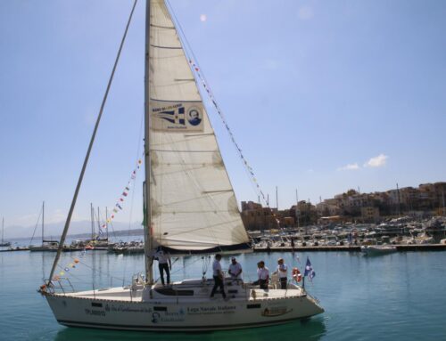 Trapani, barche a vela nel mare della legalità